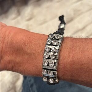 Silver Crystal Bracelet